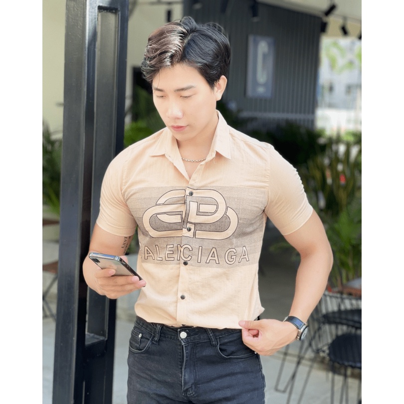 (HCM) ÁO SƠ MI NAM NGẮN TAY ĐŨI THỜI TRANG NAM NAM TÍNH - THỜI TRANG LUXURY ĐẲNG CẤP KOKO MI FASHION