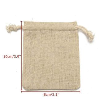 Túi vải rút dây mini 8x10cm
