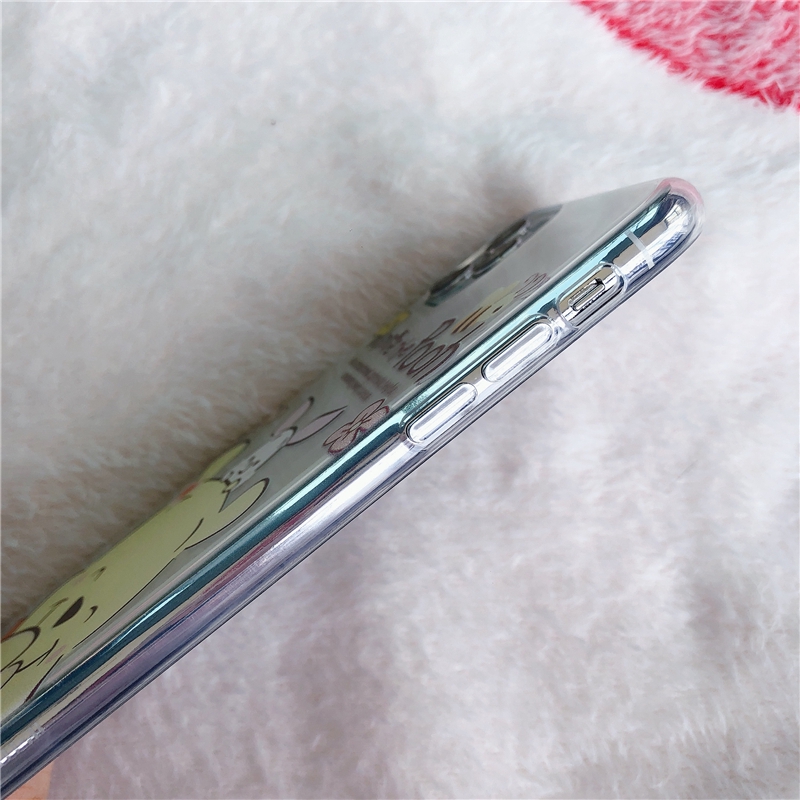 Ốp điện thoại hoạt hình họa tiết gấu Pooh và hổ dễ thương cho IPhone 11/11Pro/11pro Max X XR XS XS MAX /6 7 8 Plus SE