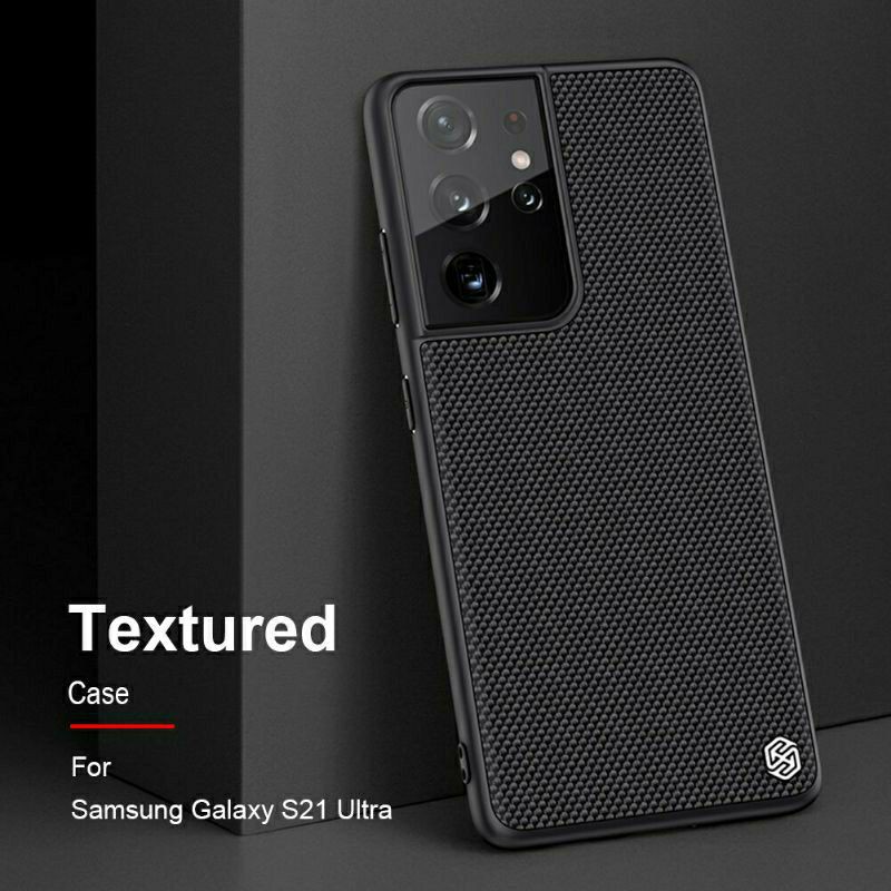 Ốp lưng Nillkin vải Textured cho Samsung Galaxy S21 Ultra chống bám vân tay