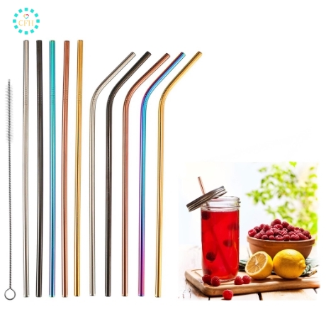 Ống hút thép không gỉ tái sử dụng được tiện lợi