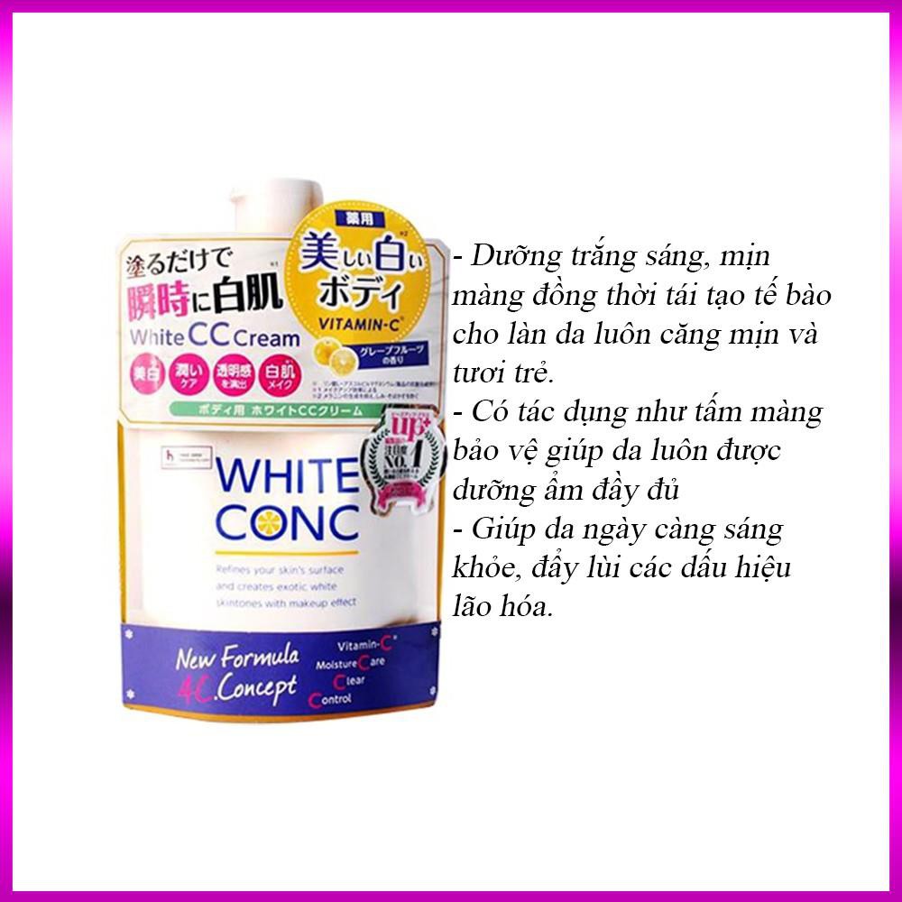 Sữa dưỡng thể body CC Cream Vitamin C White Conc | Nội Địa Nhật Bản | BigBuy360 - bigbuy360.vn
