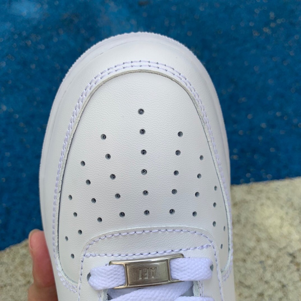 Giày Sneaker Nam Nữ Air Force 1 Trắng AF1 Cổ Thấp Da Xịn Thoáng Khí Full Box Bill | BigBuy360 - bigbuy360.vn