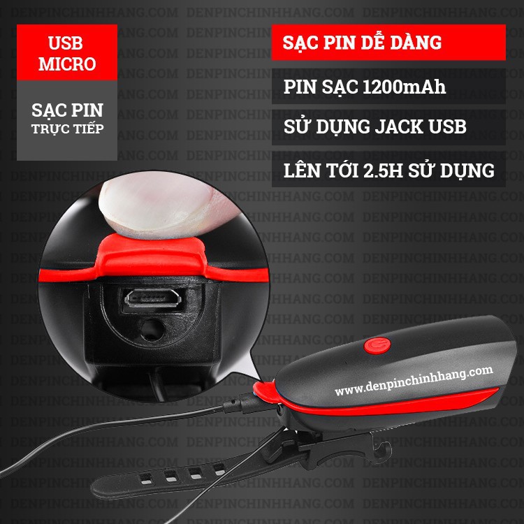 Đèn xe đạp SBL 120