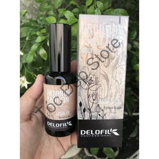 Tóc Đẹp Store Tinh dầu Delofil Argan Oil phục hồi tóc hư tổn bóng mượt 50ml