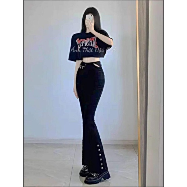 Quần Jean Nữ Cá Tính