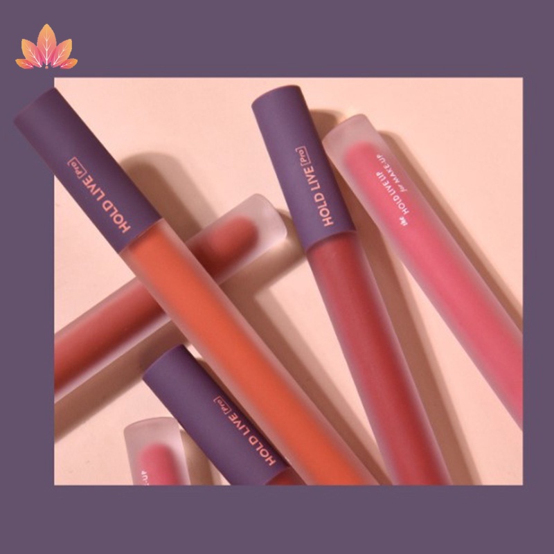 Son Kem Lì Mềm Mịn Lâu Trôi Màu Sắc Thời Trang 2021 HOLD LIVE JP5