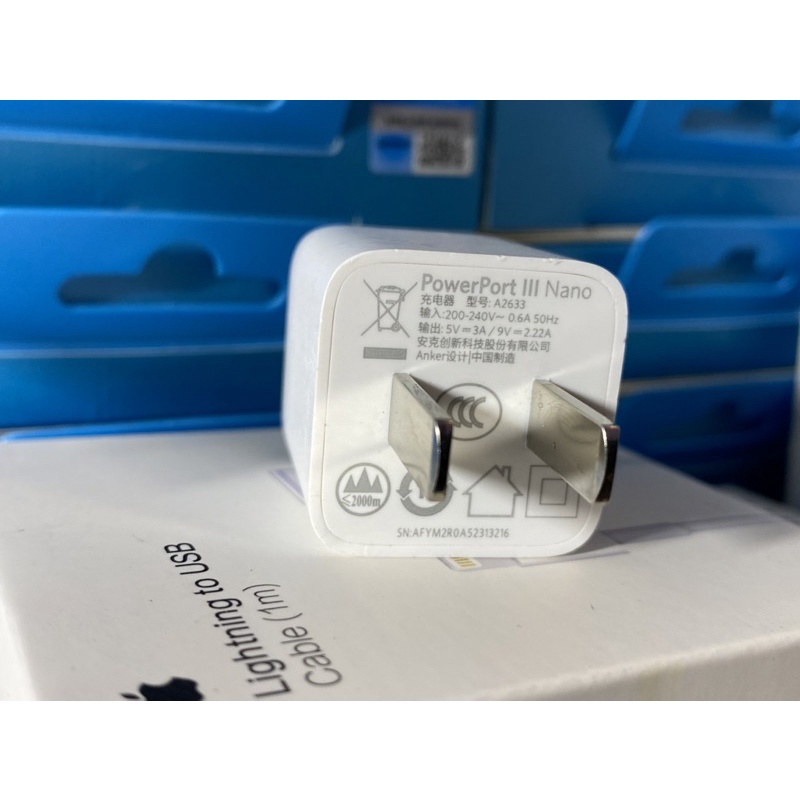 (HOẢ TỐC)Củ sạc Anker A2633 20w Nobox hàng xài rồi cong đẹp 97-99% Bảo Hành 12 tháng. Sạc nhanh cho ip và samsung