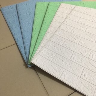 Combo 62 tấm xốp dán tường 3d