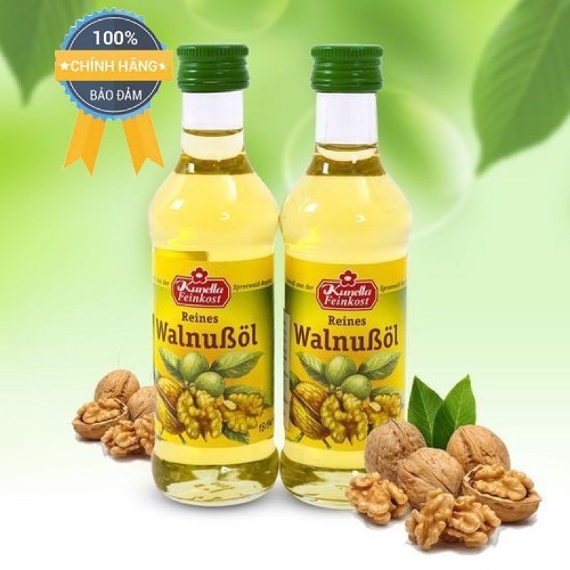 Dầu óc chó Đức nguyên chất Kunella 100ml