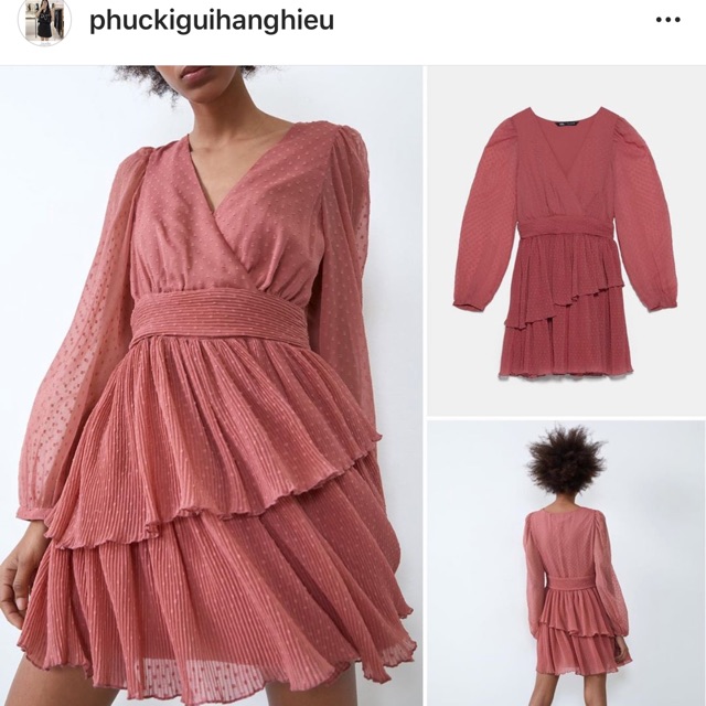 Đầm elise đai