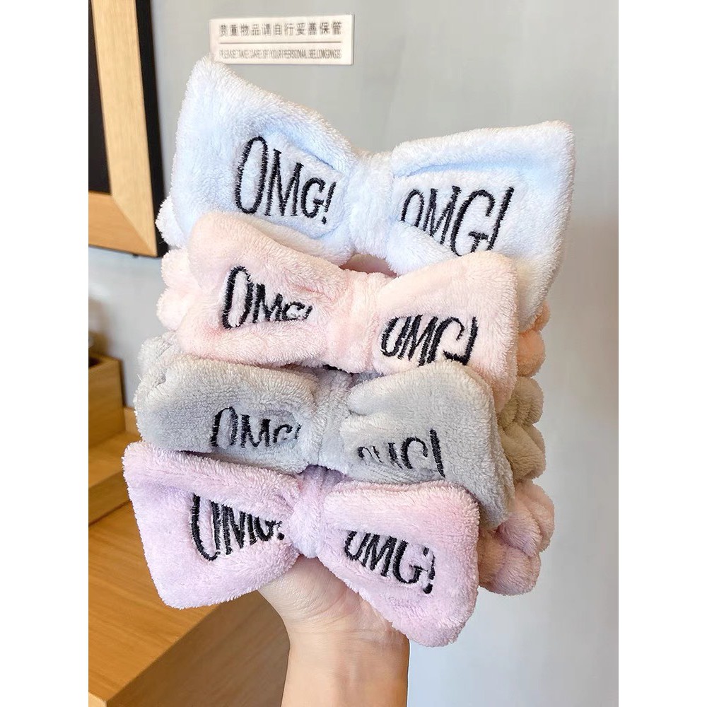 Băng đô tiểu thư hình OMG cho bé gái Minezo hàn quốc đáng yêu lông mịn BD31