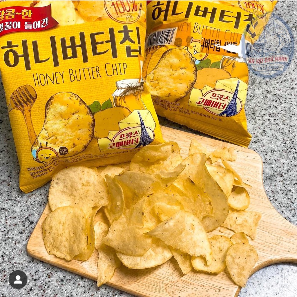 Snack Khoai Tây Bơ Mật Ong Calbee Hàn Quốc