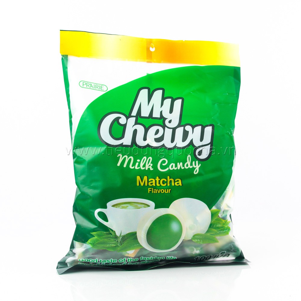 Kẹo sữa mềm Thái Lan My Chewy vị Matcha 100 viên