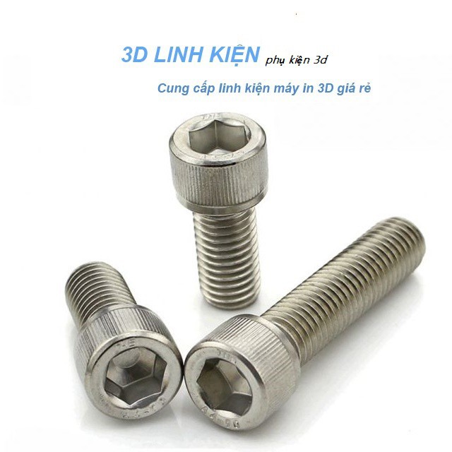 bulong lục giác m5 x 8(đường kính 5mm - 10 con )