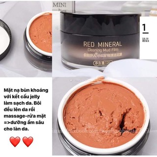 Mặt nạ bùn đỏ RED MINERAL BAIMISS