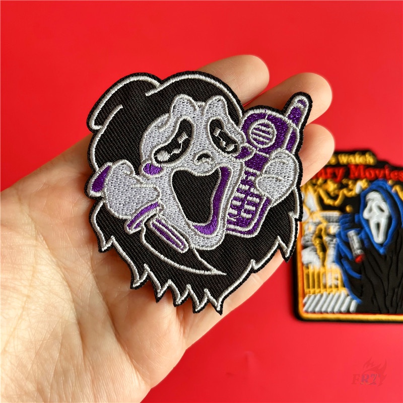 ☸ Sticker Ủi Thêu Hình Kinh Dị ☸ 1 Sticker Ủi Thêu Hình Huy Hiệu