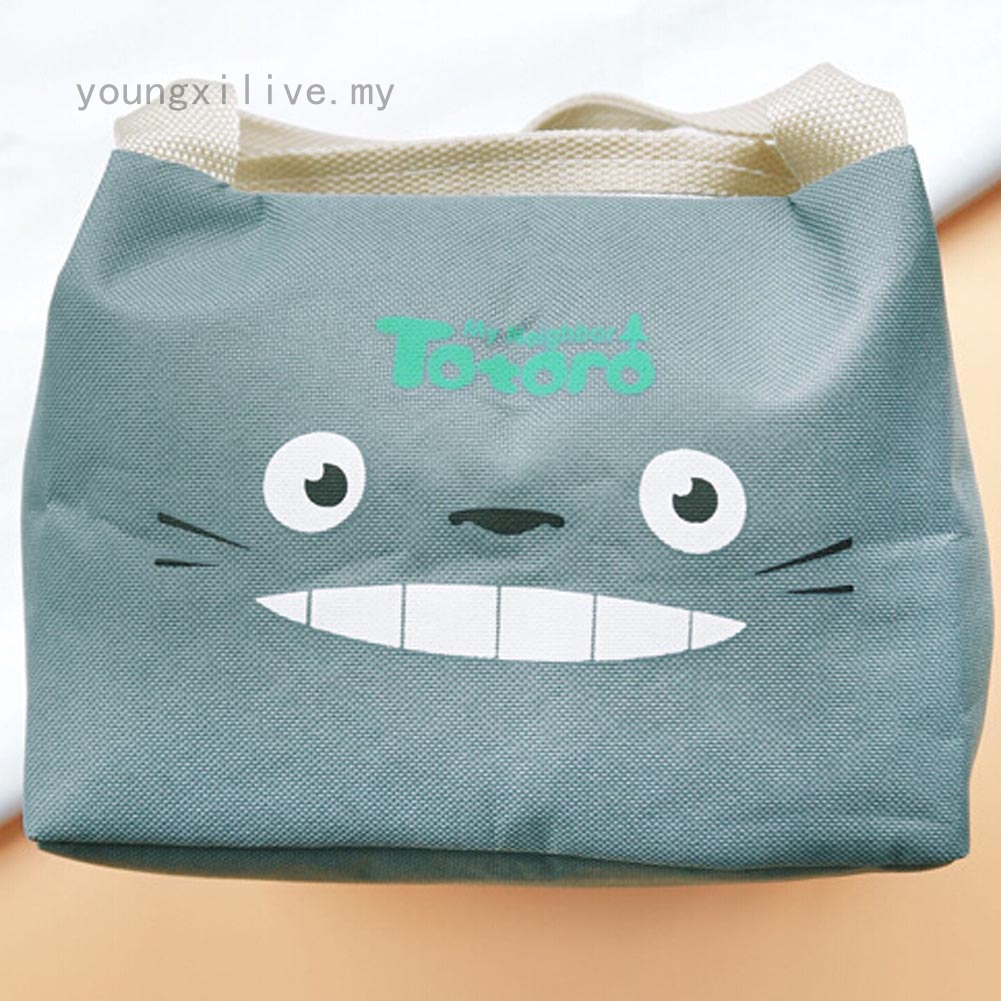 Túi đựng hộp cơm trưa giữ nhiệt in hình Totoro