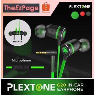 Tai Nghe Nhét Tai Plextone G20 Giảm Tiếng Ồn Kèm Mic