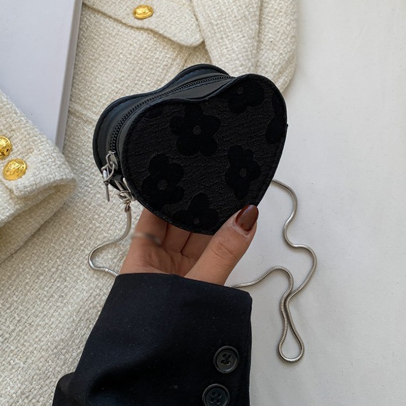 Túi Đeo Chéo Đựng Điện Thoại Hình Trái Tim