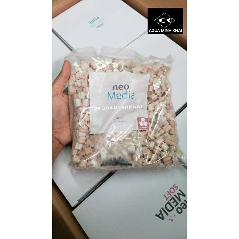Vật liệu lọc NEO MEDIA 1 lít tăng PH/ giảm PH/ trung tính (neo pure/ neo hard/ neo soft) cho bể cá thuỷ sinh, bể cá cảnh