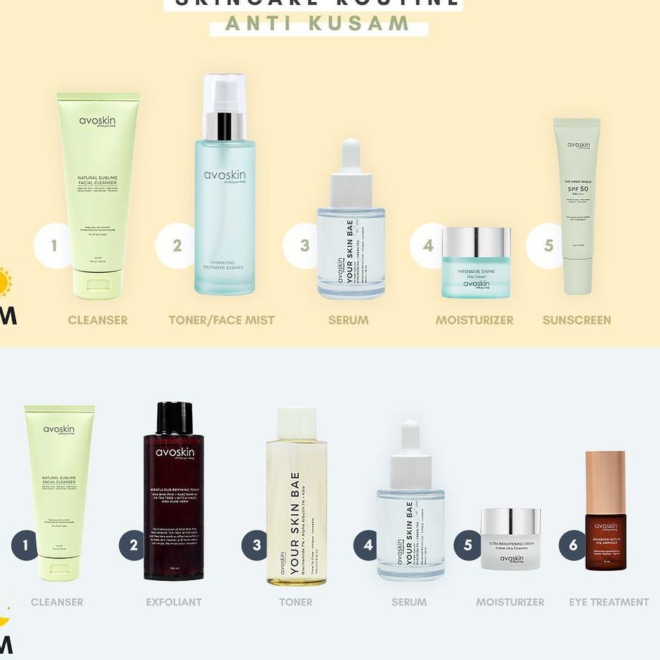 Giày thể thao Avoskin YOUR SKIN BAE SERIES TONER NIACINAMIDE 7% + ALPHA ARBUTIN 1% + KALE ⇡ | BigBuy360 - bigbuy360.vn