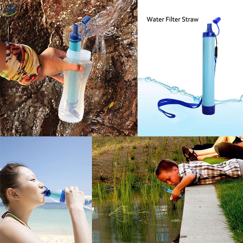 Dụng cụ lọc nước sinh tồn khẩn cấp tiện dụng cho hoạt động ngoài trời