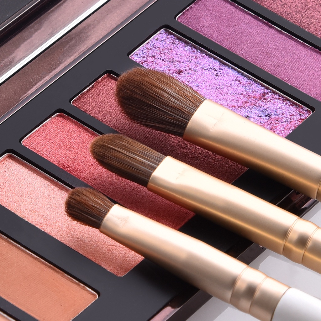 GDTIMA trắng xử lý màu lông màu nâu bóng mắt bàn chải sơn đầy đủ trang điểm bàn chải 13