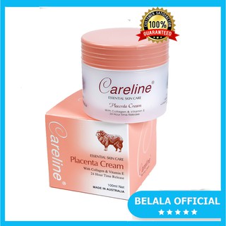 [ Mẫu Mới 2021] Kem dưỡng da nhau thai cừu Úc Careline Placenta Cream