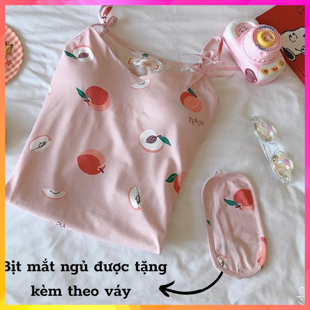 Váy Ngủ, Đầm Ngủ Hai Dây Có Đệm Ngực Đuôi Xếp Li S3XY | BigBuy360 - bigbuy360.vn