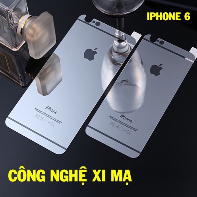 Kính cường lực tráng gương 2 mặt iphone 6/6s