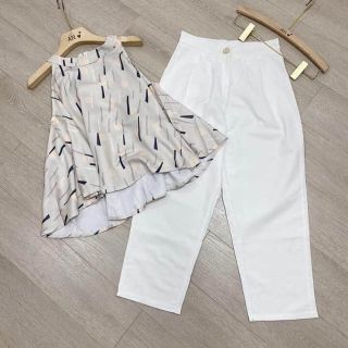 Sỉ Sét yếm quần trắng