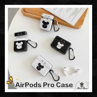 AirPods case Bearbrick Soft TPU Earphone Portable pro ShockProof Protective Cover For Apple Wireless bluetooth headset