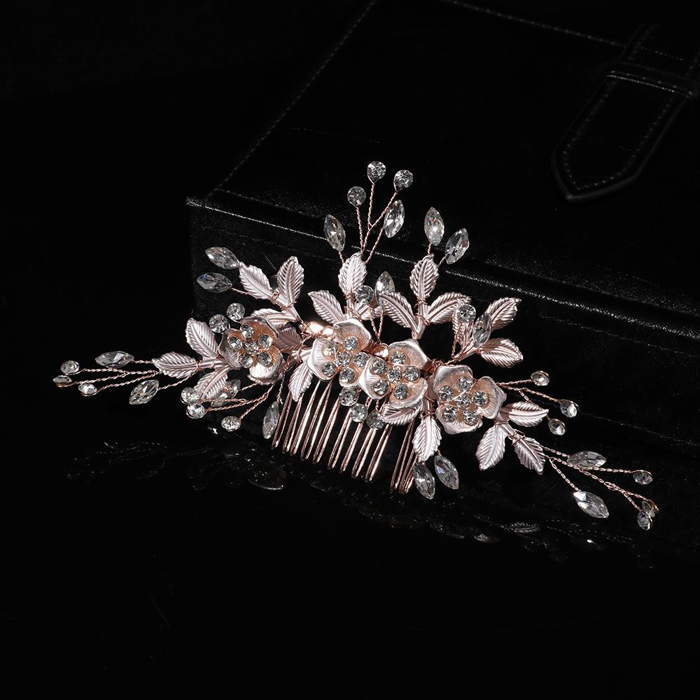 Lược Cài Tóc Handmade Xinh Xắn Dành Cho Cô Dâu|Trang Trí Tóc Peals