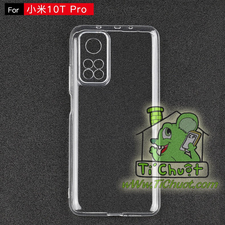 Ốp lưng Xiaomi Mi 10T Pro 5G Silicon Dẻo Trong Suốt