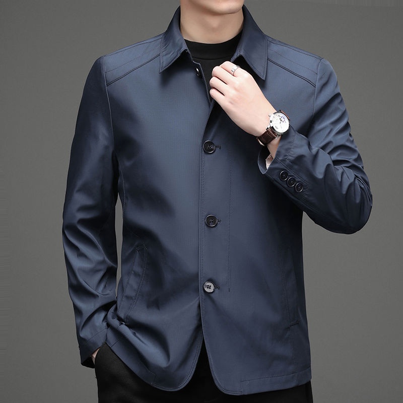 Hàng Mới Về Mới Áo Khoác Cài Nút Phong Cách Doanh Nhân Thời Trang Xuân Thu 2022