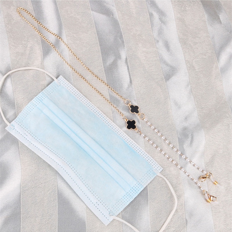 1 Dây Đeo Khẩu Trang Hình Cỏ Bốn Lá Chống Mất 72CM Thời Trang