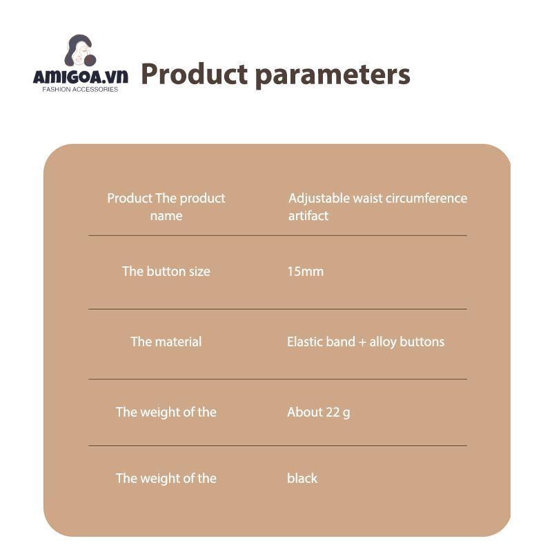 ✨✨Thắt Lưng Co Giãn Có Khóa Điều Chỉnh Dành Cho Mẹ Bầu