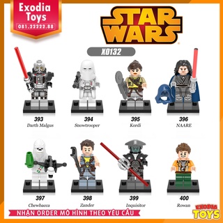 Xếp hình Minifigure Star Wars Chiến Tranh Giữa Các Vì Sao - Đồ Chơi Lắp Ghép Sáng Tạo - XINH X0132