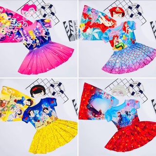 [12-30kg] [SALE] Váy hoá trang Halloween Pony, Bạch Tuyết, Nàng tiên cá (kèm choàng & mặt nạ) cho bé gái