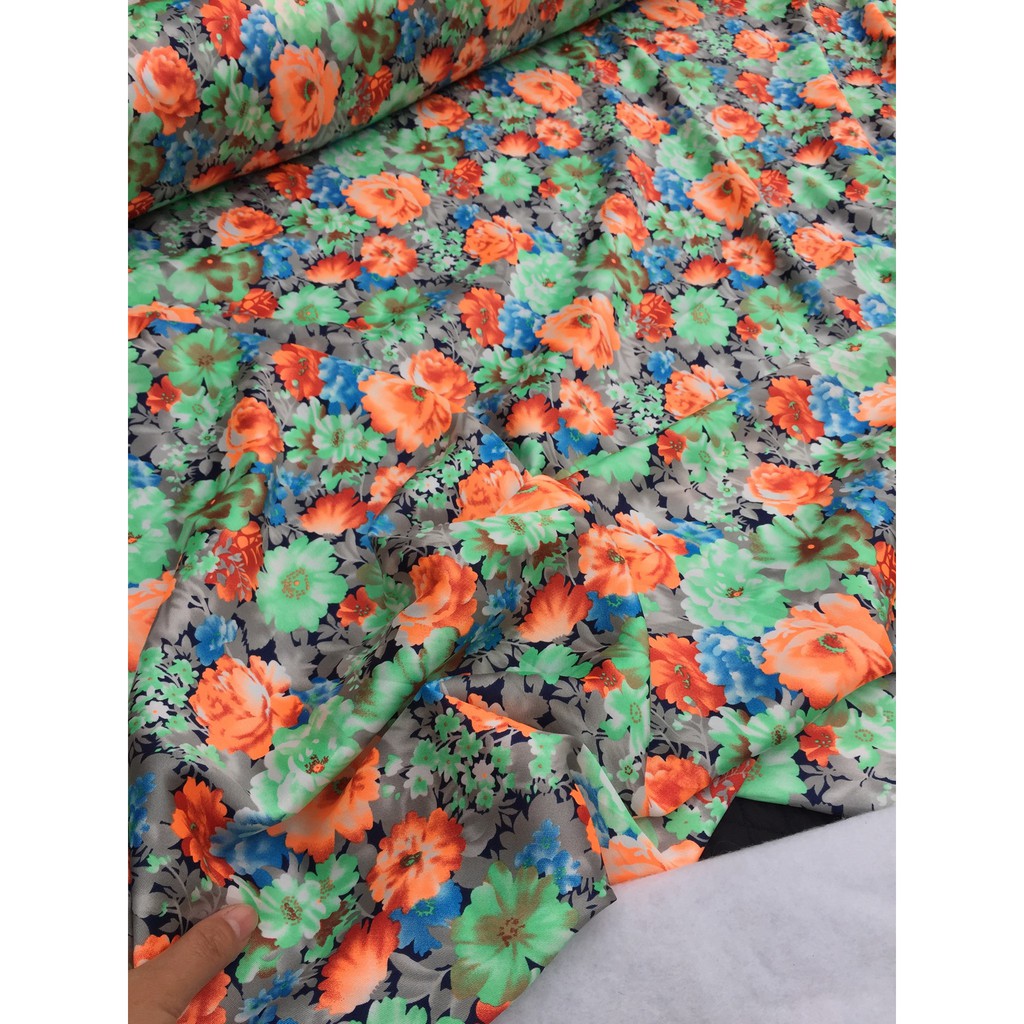 Lụa pháp 2 (Chất dày dặn, xuông mềm, mượt, mát)