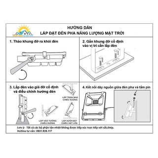 Đèn Năng Lượng Mặt Trời, Chính Hãng TYS 500w 400w 300w 200w 100w vỏ nhôm chống nước IP67 bảo hành 2 năm