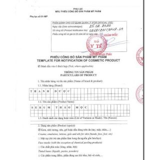 14ml Serum Thanh Dược