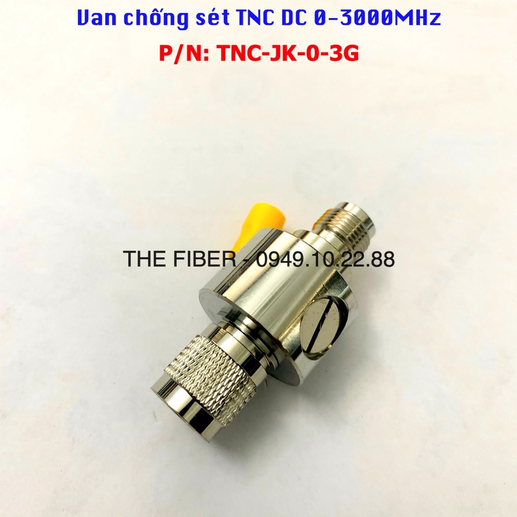 Van chống sét TNC Đực-Cái 0-3GHz (P/N: TNC-JK 0-3G)