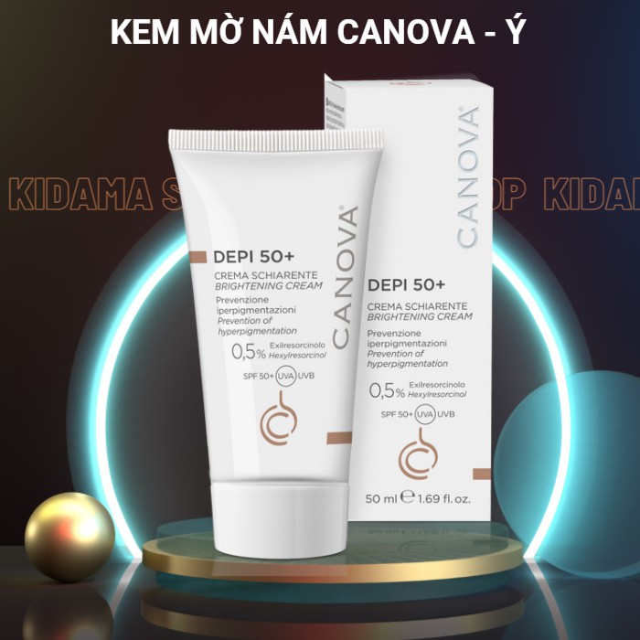 Kem mờ nám, hỗ trợ mờ nám tàn nhang dưỡng da nhạy cảm CANOVA Depi 50+ và 8+2 ngăn ngừa làm chậm lão hóa da | BigBuy360 - bigbuy360.vn