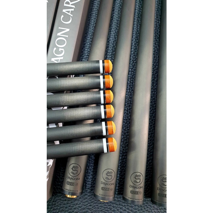 Ngọn Bida Full Carbon - Ngọn Dragon 12.8mm- bảo hành 2 năm cong vênh