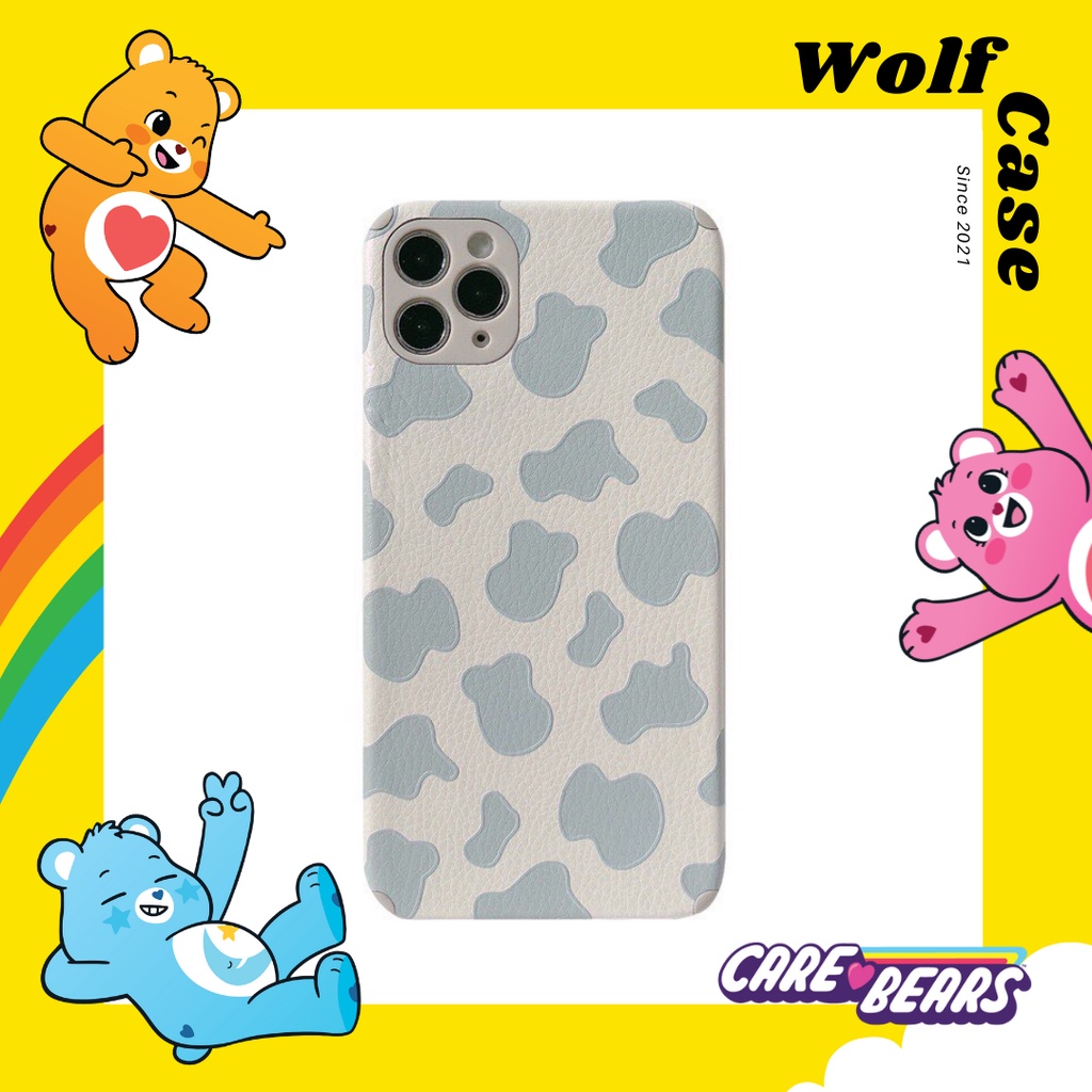 🐄 Case iPhone họa tiết bò sữa ☘️