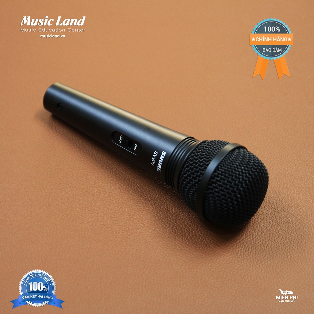 Micro Hát Shure SV200 – Chính Hãng