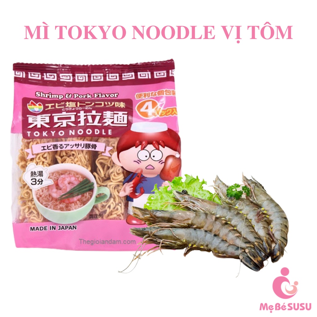 Mỳ Tokyo Noodle Cho Bé Ăn Dặm_ Nội Địa Nhật [DATE T10/2023]