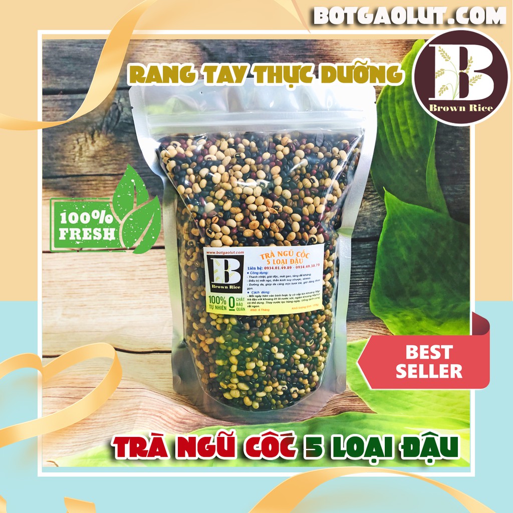 Trà ngũ cốc 5 loại đậu Brown Rice 01kg